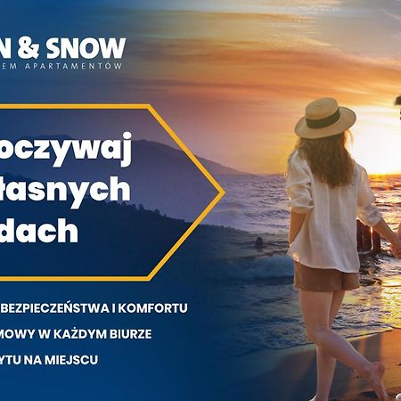 Apartamenty Delux Sun & Snow Nowe Hallerowo Z Przestronnym Tarasem - Blisko Centrum Владыславово Экстерьер фото